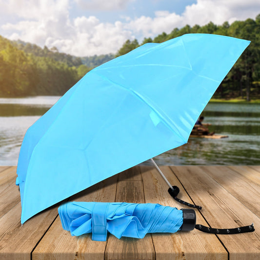3-Fold Umbrella Summer Sun and Rain Protection Foldable Cute Umbrella || UV Protection Rain Sun Umbrella || Travel Accessories || Umbrella for Children, Girls, and Boys (1 Pc)
