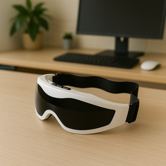 Electric Eye Massager with Heat, Vibration & Air Pressure (1 Pc)