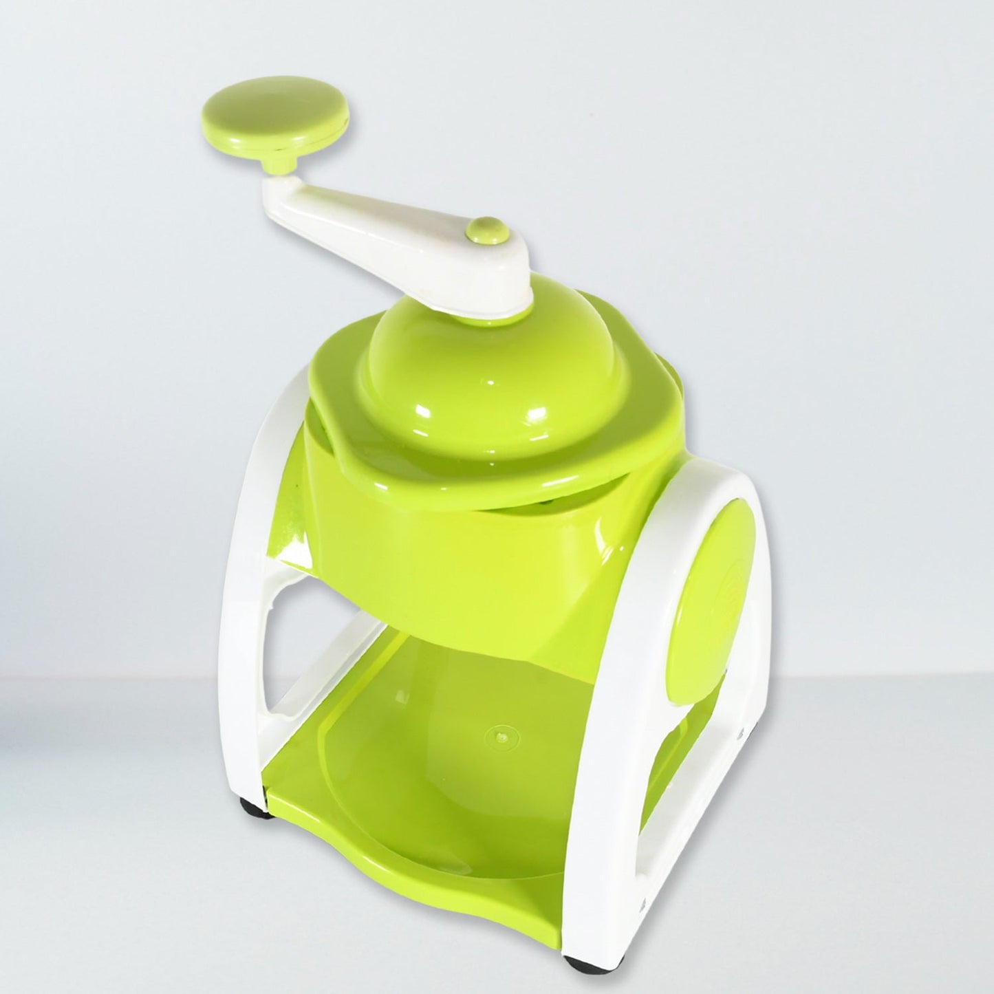 Miracle Small Plastic Ice Gola Maker Ice snowmaker Machine | Ice Crusher | Indoor Outdoor Manual With Steel Blade & Anti slip Grip (1 Pc)