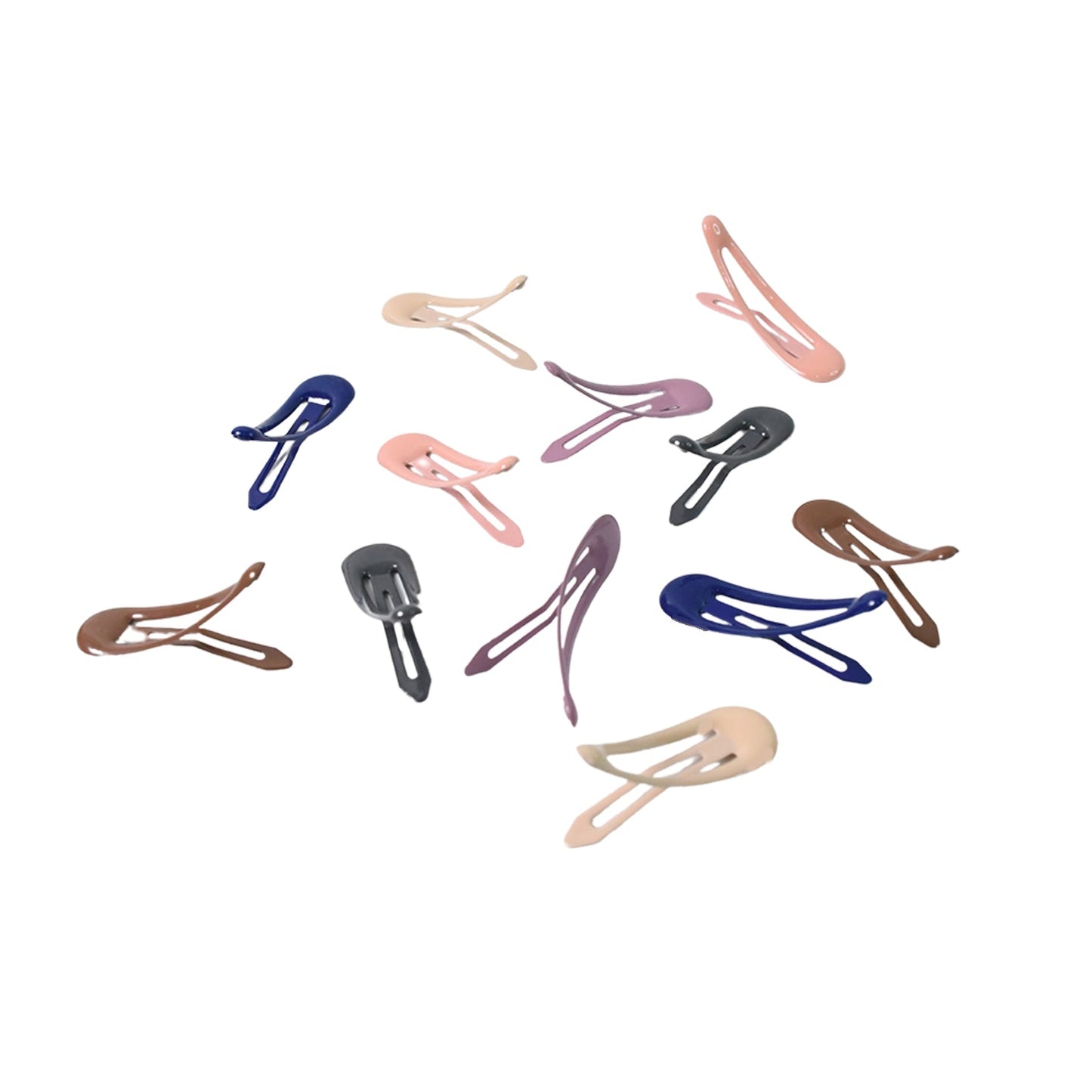 Metal Hair Clips Set (12 Pcs Set), Hair accessories