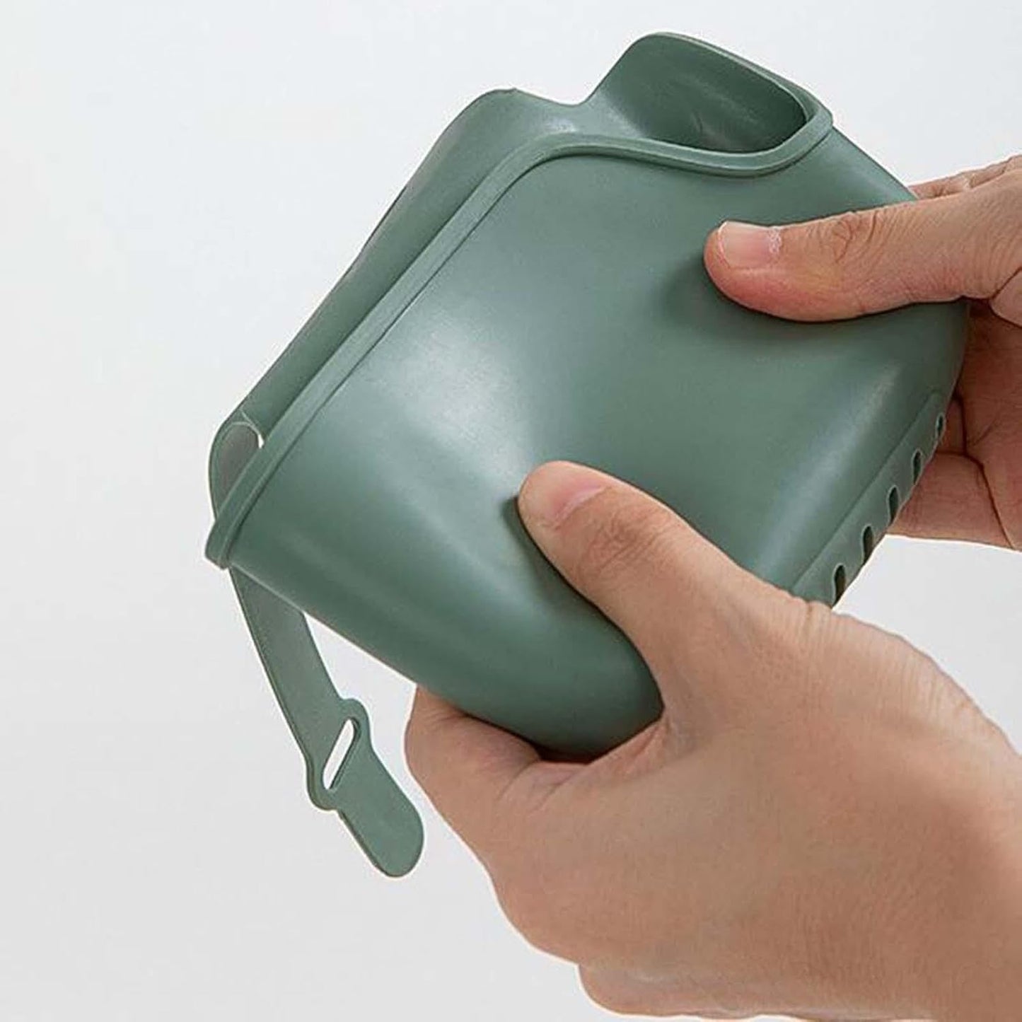 Plastic Kitchen Sponge Holder, Sink Drain Rack Sink Organizer Sink Drain Hanging Bag for Kitchen (1 Pc)