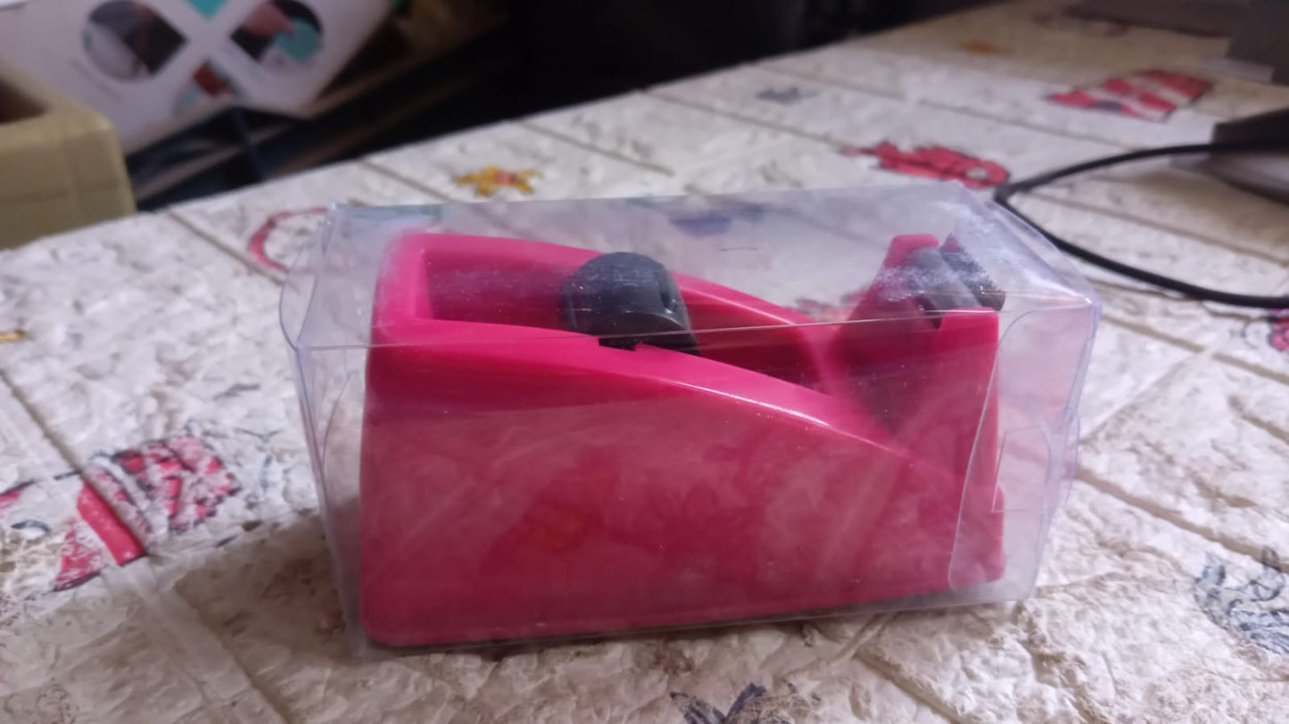 Plastic Tape Dispenser & Cutter for Home, Office & School (1 Pc)