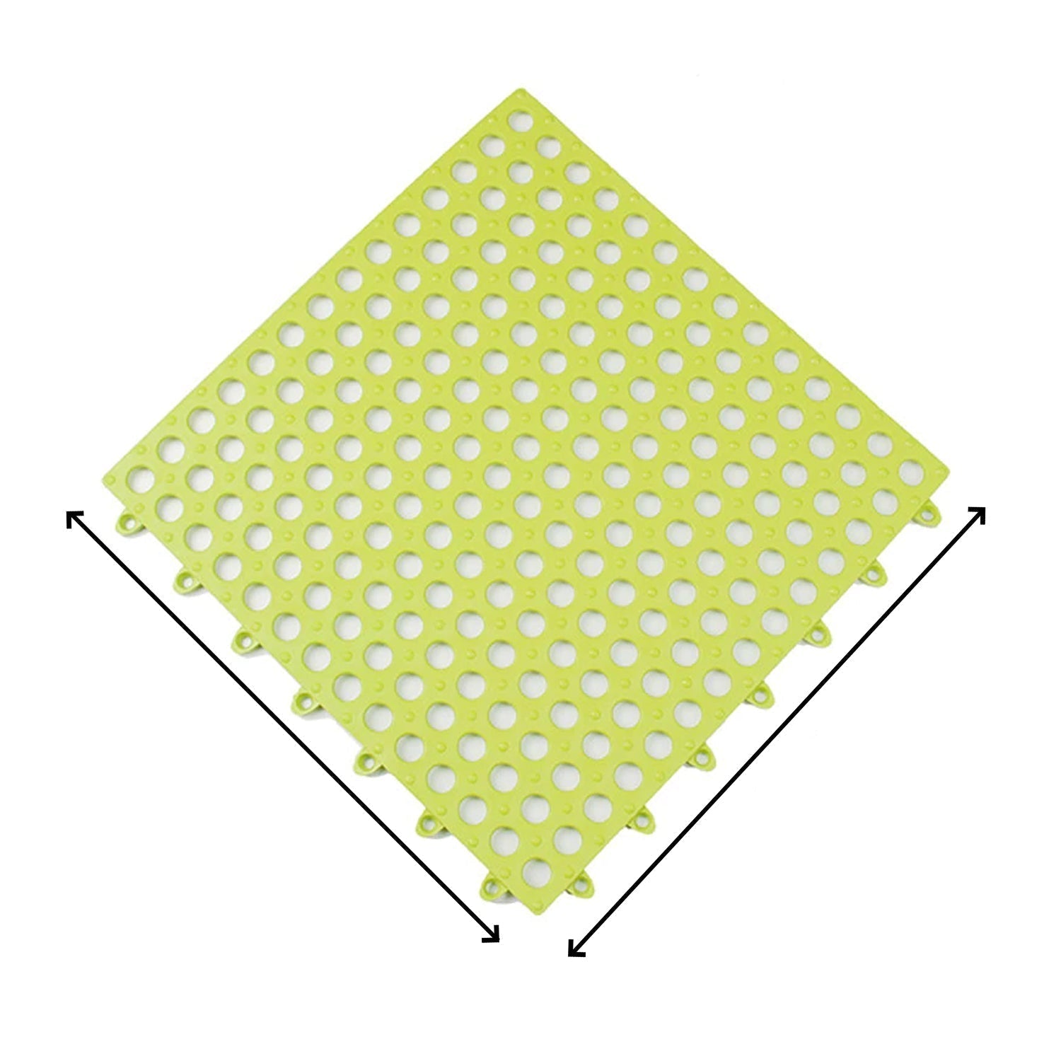 Bath mat designed to prevent slipping on wet floors