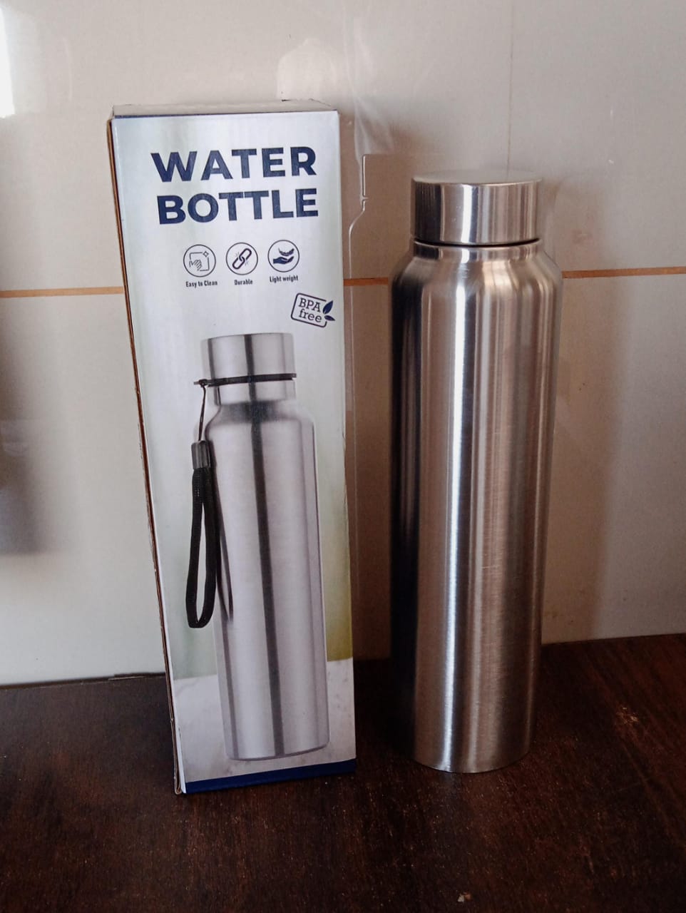 Stainless Steel Double Wall Vacuum-Insulated Drink Water Bottle (1000 ML)