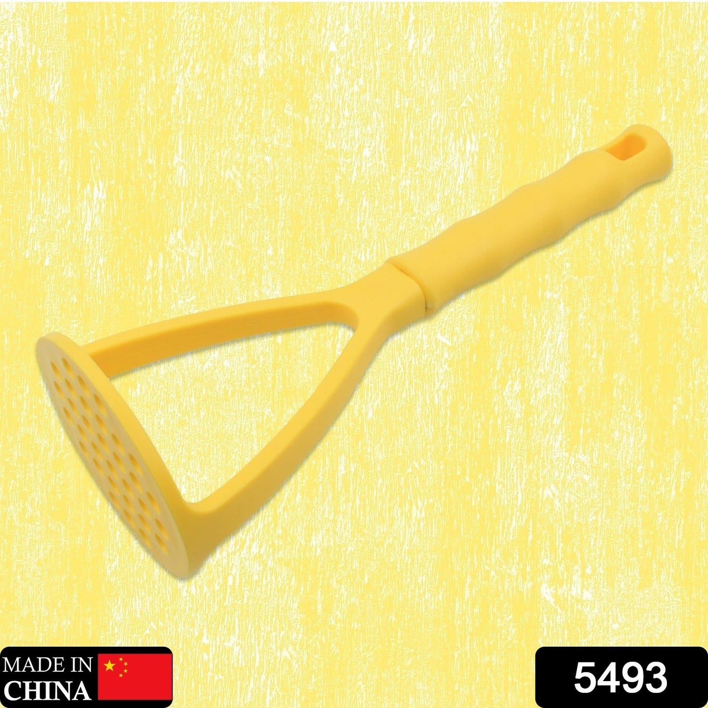 Potato Masher Tool - Heavy Duty Kitchen Utensil for Vegetables & Fruits with Comfort Grip (1 Pc)