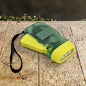 3 LED Hand Press Torch Hand Crank Flashlight Hand Pressing Flashlight Traveling Torch Light Manual Generator, Battery-Free Flashlight (1 Pc)