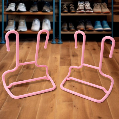 Multi-Function Drying Rack & Shoe Organizer – Hanging Storage Shelf for Wardrobe & Closet, Shoe Stand & Holder (2 Pc Set)