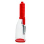 Multifunctional vegetable and fruit peeler for kitchen use.