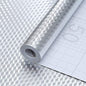 2-meter aluminum foil sticker for protecting kitchen surfaces from stains.
